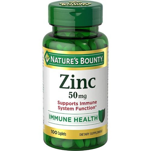 Nature'S Bounty Zinc, Immune Support, 50 Mg, Caplets