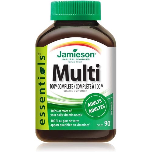 Jamieson 100 Percent Complete Multivitamin For Adults, 90 Count