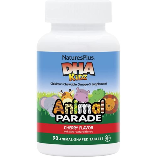 Nature Plus Animal Parade DHA Children's Chewables - Natural Cherry Flavor