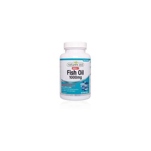 Natures Aid Fish Oil 1000mg Softgel 90s