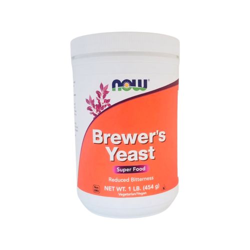 Now Brewer's Yeast Powder With Naturally Occurring Protein And B-Vitamins,