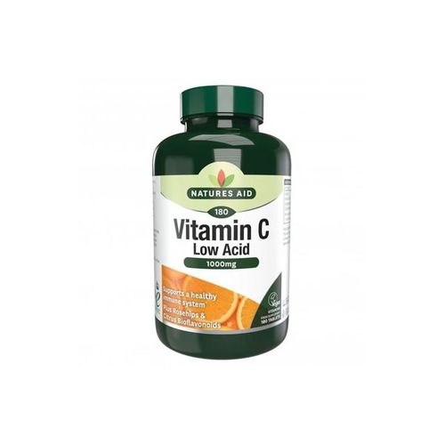 Natures Aid Vitamin C - Time Release With Citrus Bioflavanoids+ Rosehips 180 CT