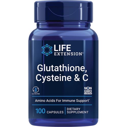 Life Extension Glutathione, Cysteine & C - Antioxidant Supplement With Vitamin C