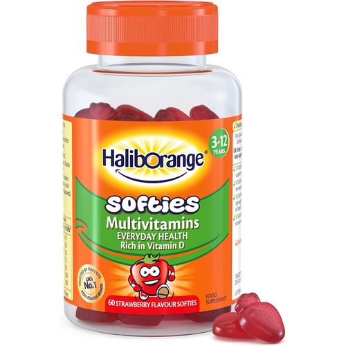 Haliborange SOFTIES MULTIVITAMINS STRAWBERRY 60`S