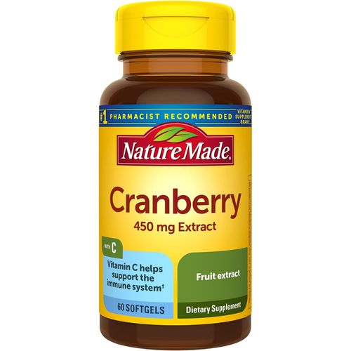 Nature Made Cranberry 450mg Extract 60 Softgels