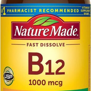 Nature Made B 12 1000 mcg Micro-Lozenges Cherry Flavor  150 tablets