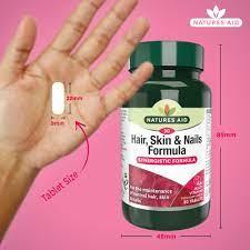 Natures Aid Hair ,Skin & Nails  formula 90 Tablets