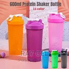 Protein Shaker Bottle 600ml - Mixball Shake Blender