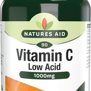 Natures Aid Vitamin C Low Acid 1000mg  90 count