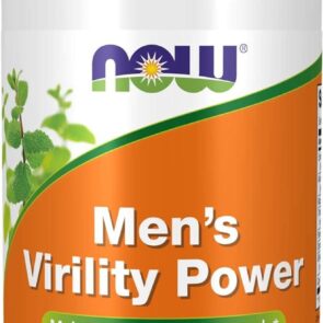 Now Men's Virility Power, Featuring Epimedium or "Horny Goat Weed", Muira Puama, Maca and Tribulus, 60 Veg Capsules