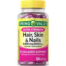 Spring valley Hair, Skin & Nails, softgels and Collagen