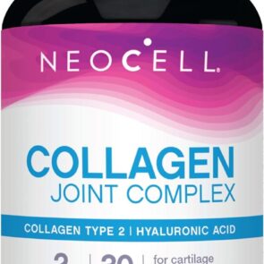 Neocell Joint Complex With Collagen Type 2 and Hyaluronic Acid, Plus Glucosamine and Chondroitin, Joint Health Supplement, Capsule, 120 Count