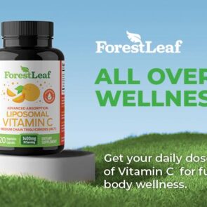 Forest Leaf Liposomal C - 1000mg Capsules - Immune Booster with MCT Oil & Sunflower Lecithin - Superior Absorption - High Dose C (Unflavored - 120 Veg Cap)