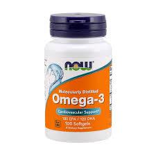 Now Omega-3 Molecularly Distilled, Cardiovascular Support 100 soft gels