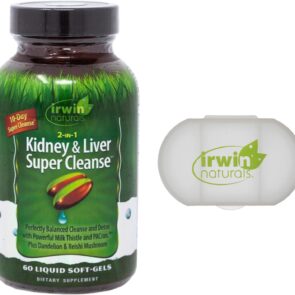 Irwin Naturals 2-in-1 Kidney & Liver Super Cleanse 60 Softgels