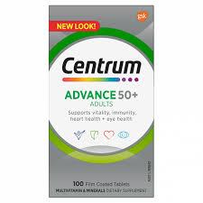 Centrum complete daily multivitamin advance 50+