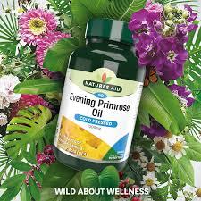 Natures Aid cold pressed Evening Primrose Oil for womens health 1000mg 90 capsules